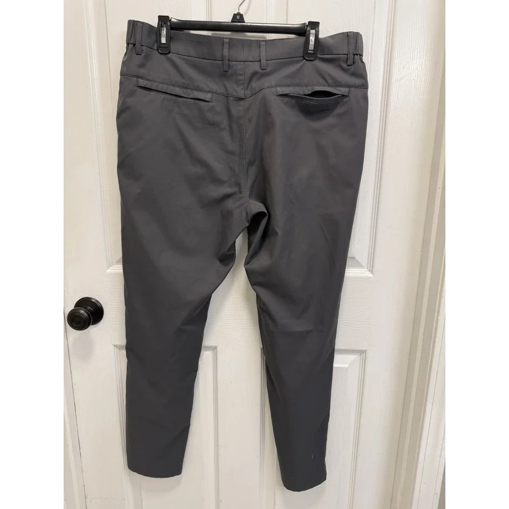 Jack Archer Pants Men's 34x30 Jetsetter Charcoal Chino Performance Stretch Golf